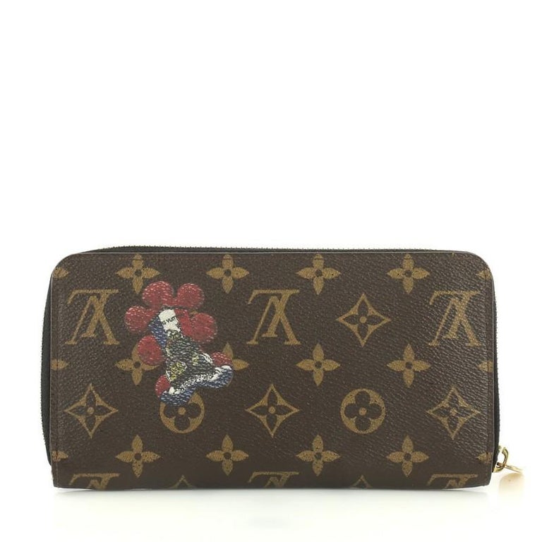 Louis Vuitton Vintage Wallet Phone Zippy Compact Clutch at 1stDibs