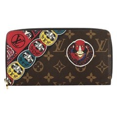 Louis Vuitton Zippy Wallet Limited Edition Kabuki Monogram Canvas