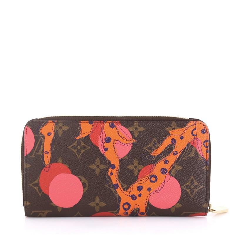 Louis Vuitton Zippy Wallet Limited Edition Monogram Canvas In Good Condition In NY, NY