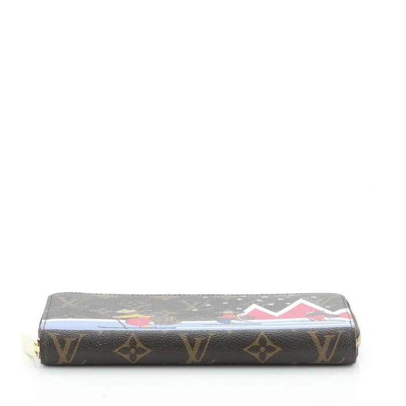 Louis Vuitton Zippy Wallet Limited Edition Monogram Canvas In Good Condition In NY, NY