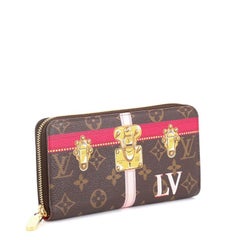 Louis Vuitton Zippy Wallet Limited Edition Summer Trunks Monogram Canvas