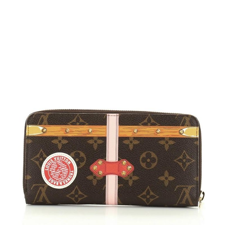 Louis Vuitton Spring-Summer Limited Edition Tuffetage Monogram Trunk & Wallet Trunk Inside by Virgil Abloh