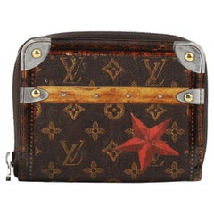 Louis Vuitton Zippy Wallet Limited Edition Time Trunk Monogram Canvas Co