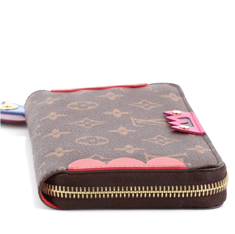 Louis Vuitton Zippy Wallet Limited Edition Totem Monogram Canvas at 1stDibs