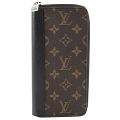 Louis Vuitton Zippy Wallet Macassar Monogram Canvas Vertical