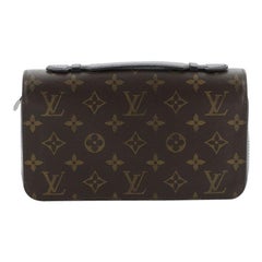 Louis Vuitton Zippy Wallet Macassar Monogram Canvas XL