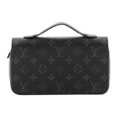 Louis Vuitton Zippy Wallet Monogram Eclipse Canvas XL