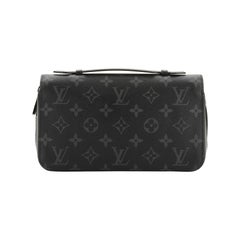 Louis Vuitton Zippy Wallet Monogram Eclipse Canvas XL