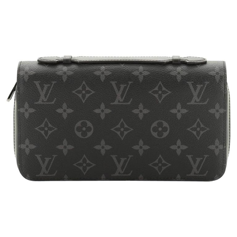 Louis Vuitton Zippy Wallet Monogram Eclipse Canvas XL 