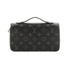 Louis Vuitton Zippy Wallet Monogram Eclipse Canvas XL