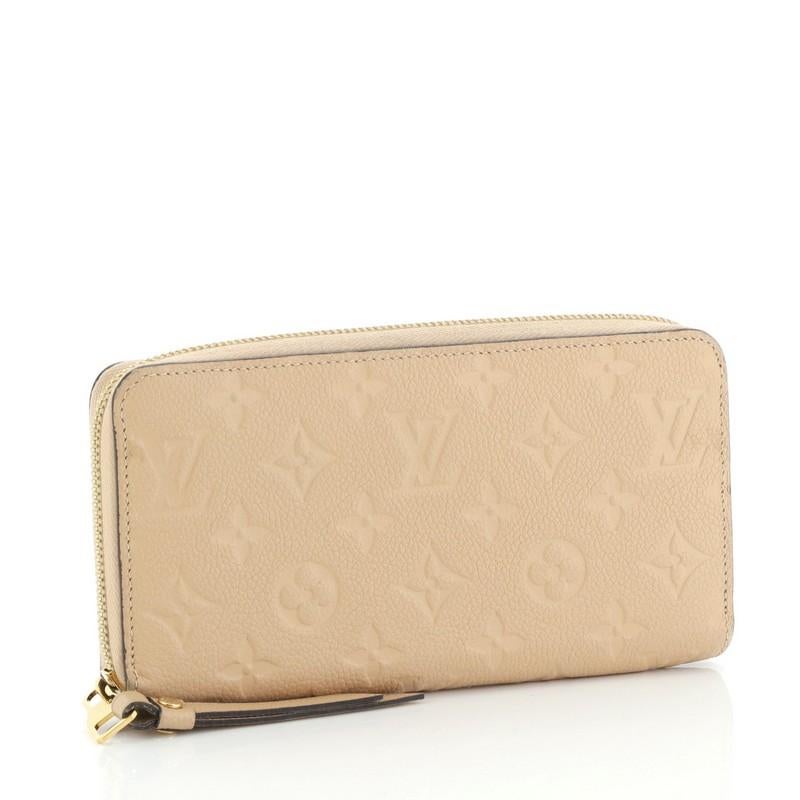 louis vuitton empreinte zippy wallet