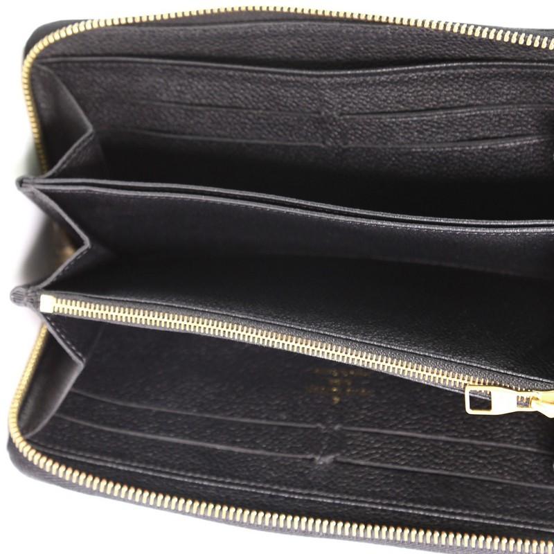 Women's or Men's Louis Vuitton Zippy Wallet Monogram Empreinte Leather