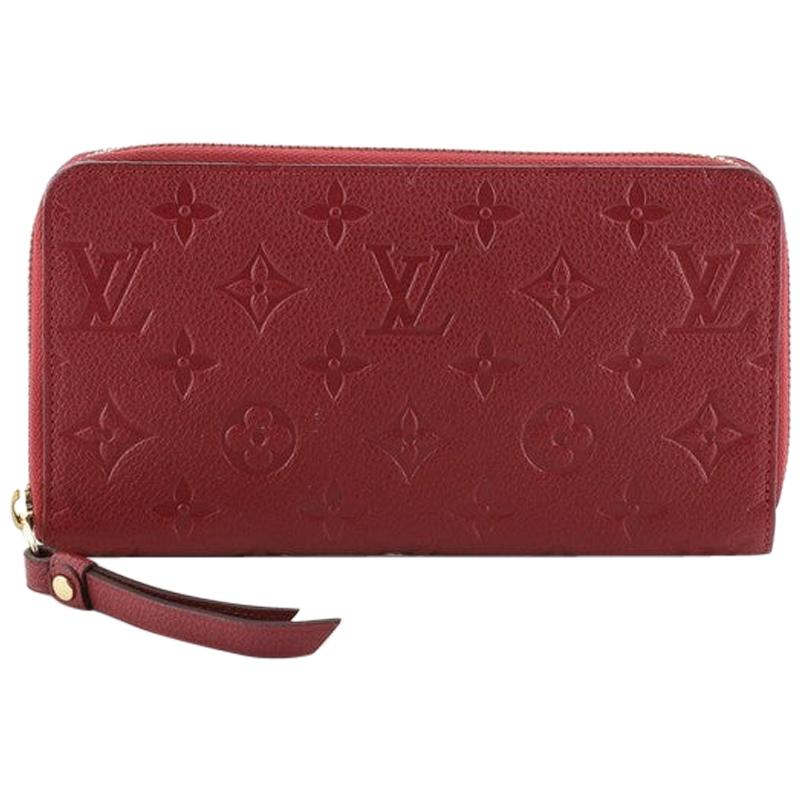 Louis Vuitton Zippy Wallet Monogram Empreinte Leather