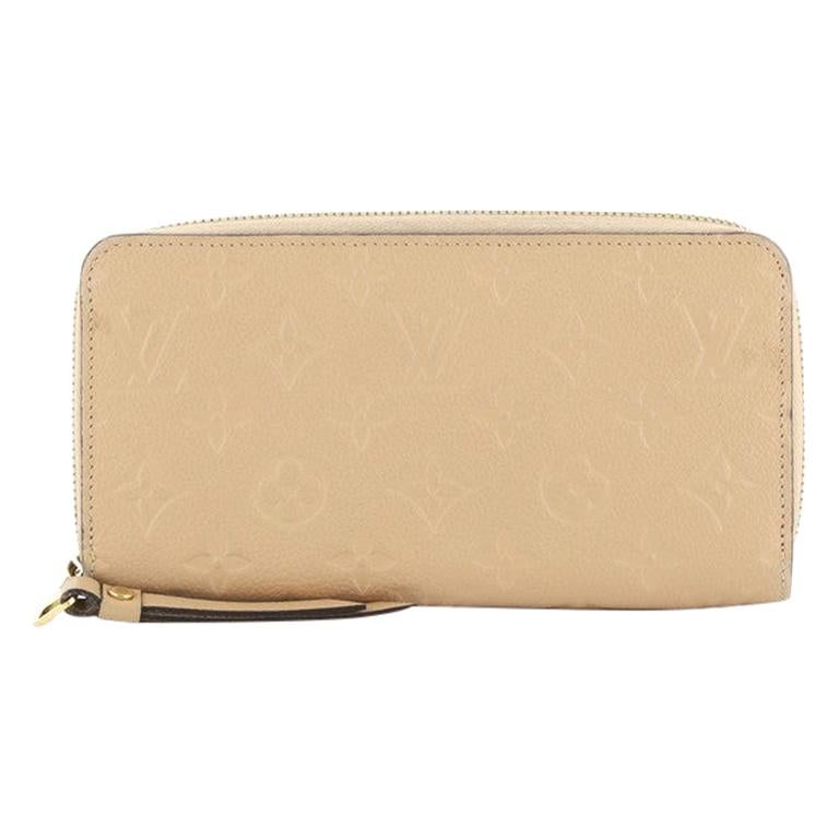 Louis Vuitton Zippy Wallet Monogram Empreinte Leather