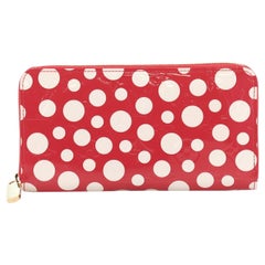 Louis Vuitton Zippy Wallet Monogram Vernis Kusama Infinity Dots