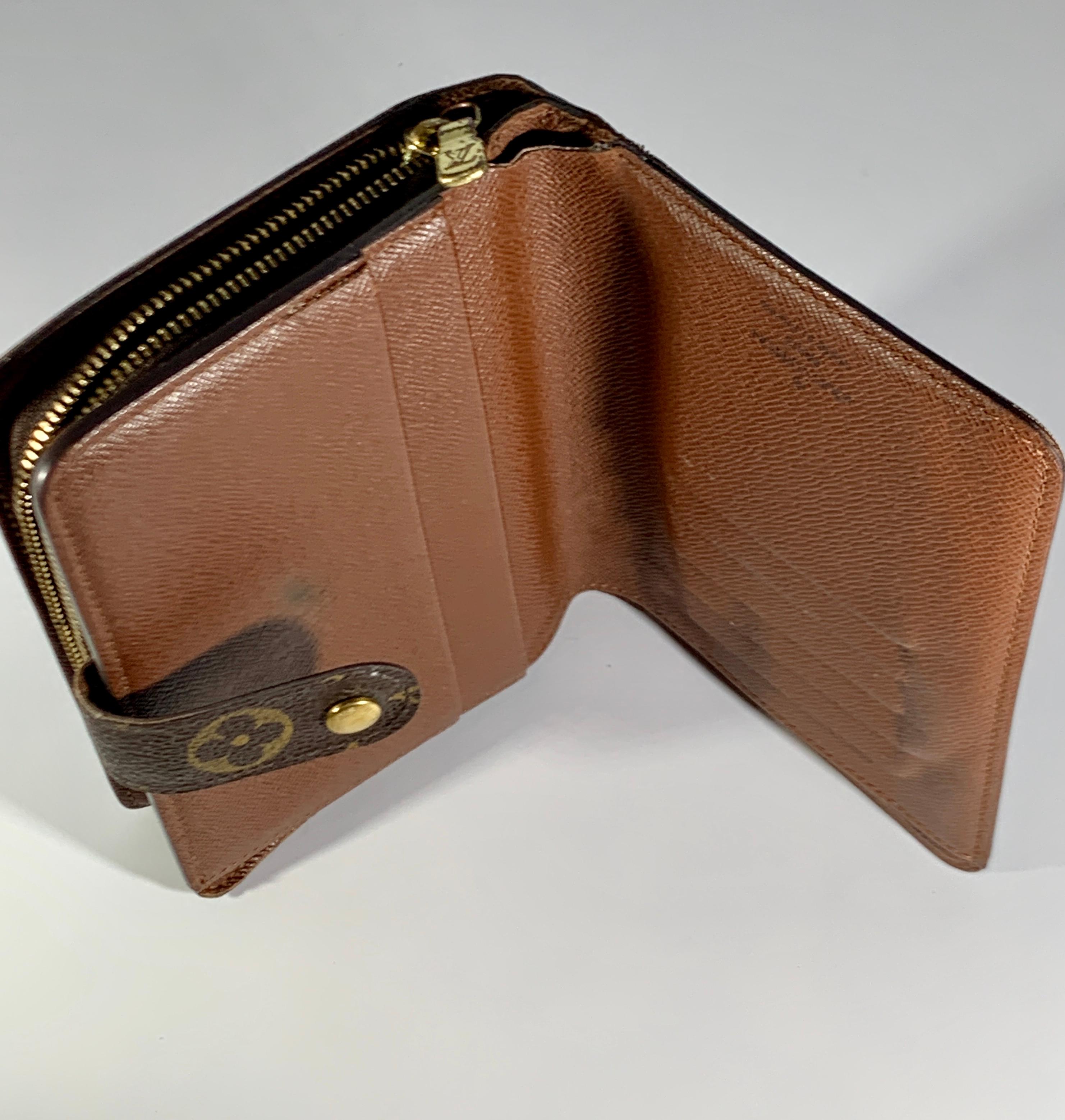 vintage louis vuitton wallet with zipper