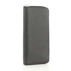 Louis Vuitton Zippy Wallet Taiga Leather Vertical