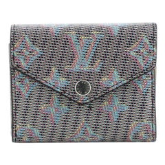 Louis Vuitton Zoe Wallet Damier Monogram LV Pop Canvas