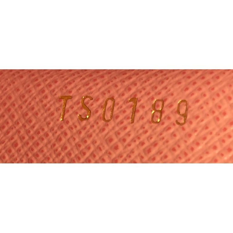 LOUIS VUITTON Monogram Giant Zoe Wallet Pink Lilac 381587