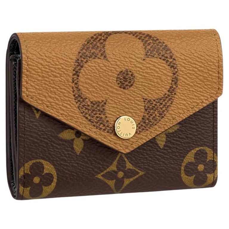 Louis Vuitton Zoe Wallet Monogram And Monogram Reverse Canvas For Sale