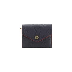 Louis Vuitton MONOGRAM EMPREINTE Métis Compact Wallet Black