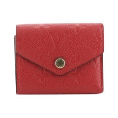 Louis Vuitton Zoe Wallet Monogram Empreinte Leather