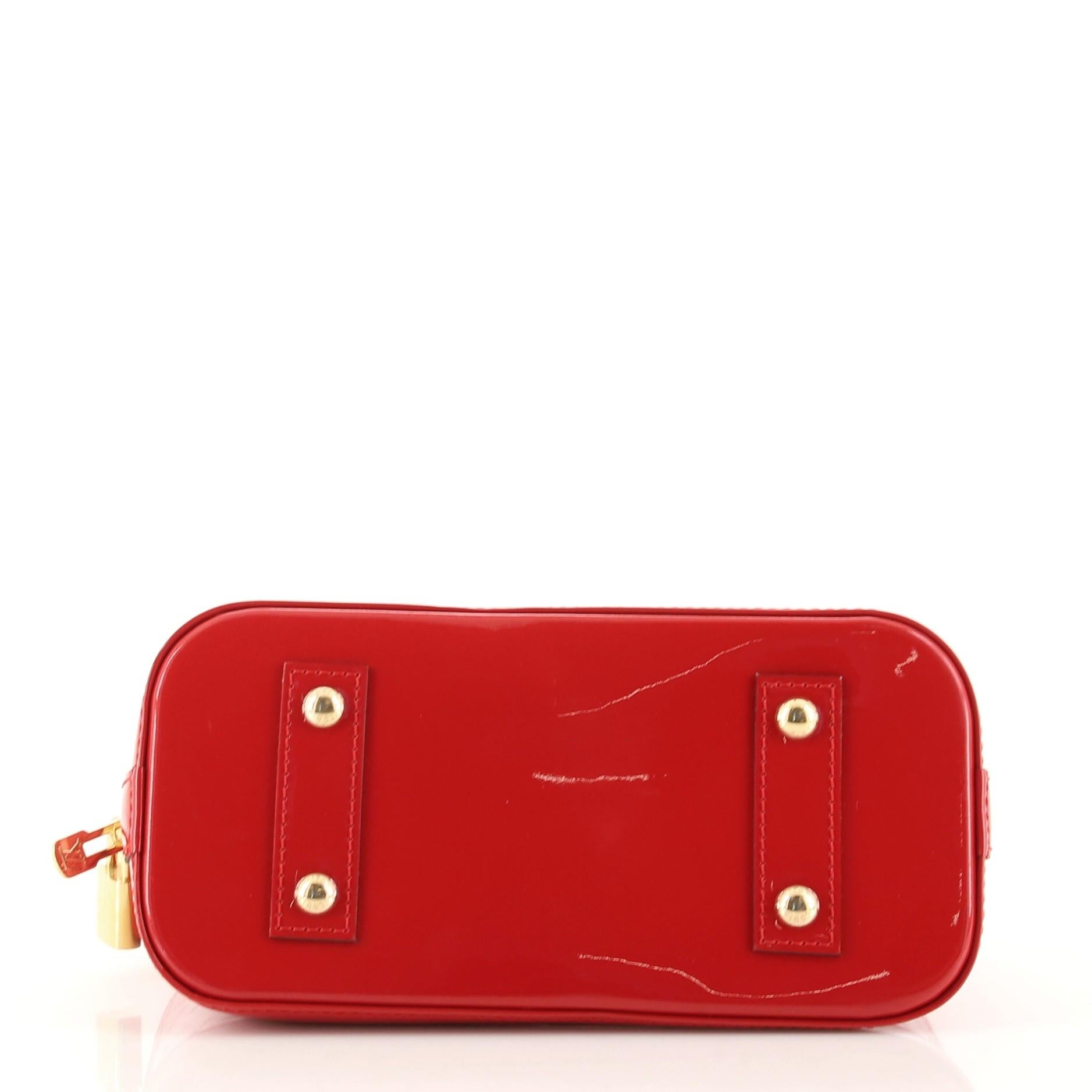 Women's or Men's Louis VuittonAlma Handbag Monogram Vernis BB