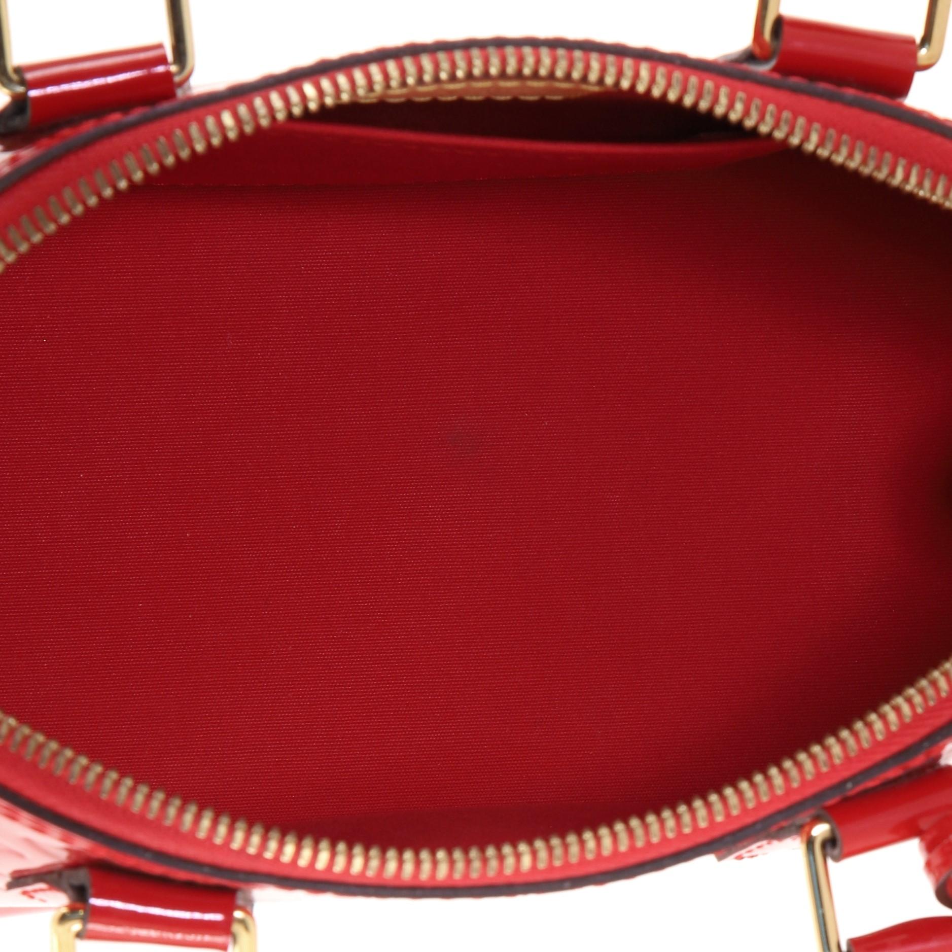 Louis VuittonAlma Handbag Monogram Vernis BB 1