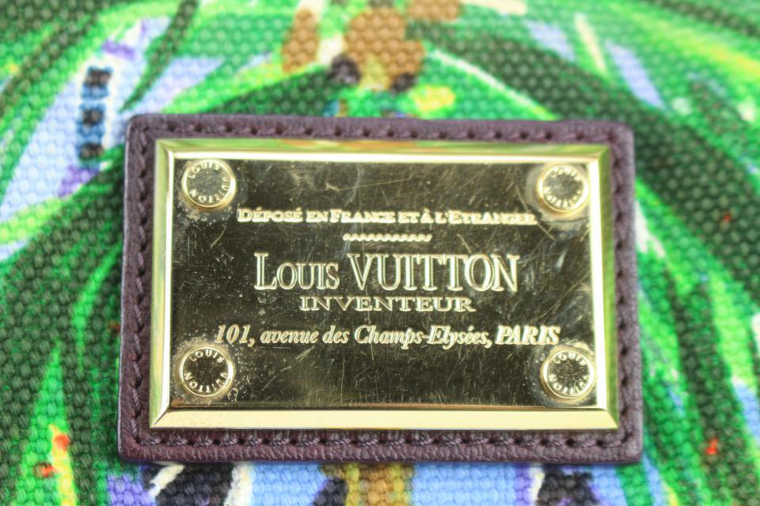 Gray Louis VuittonPromenade Canvas Ailleurs Cabas PM Tote Bag 107lv33