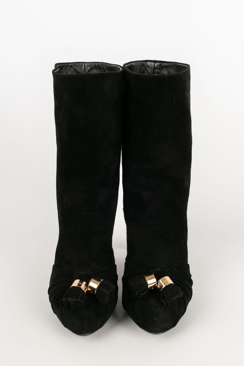 Botas Louis Vuitton Negro en venta