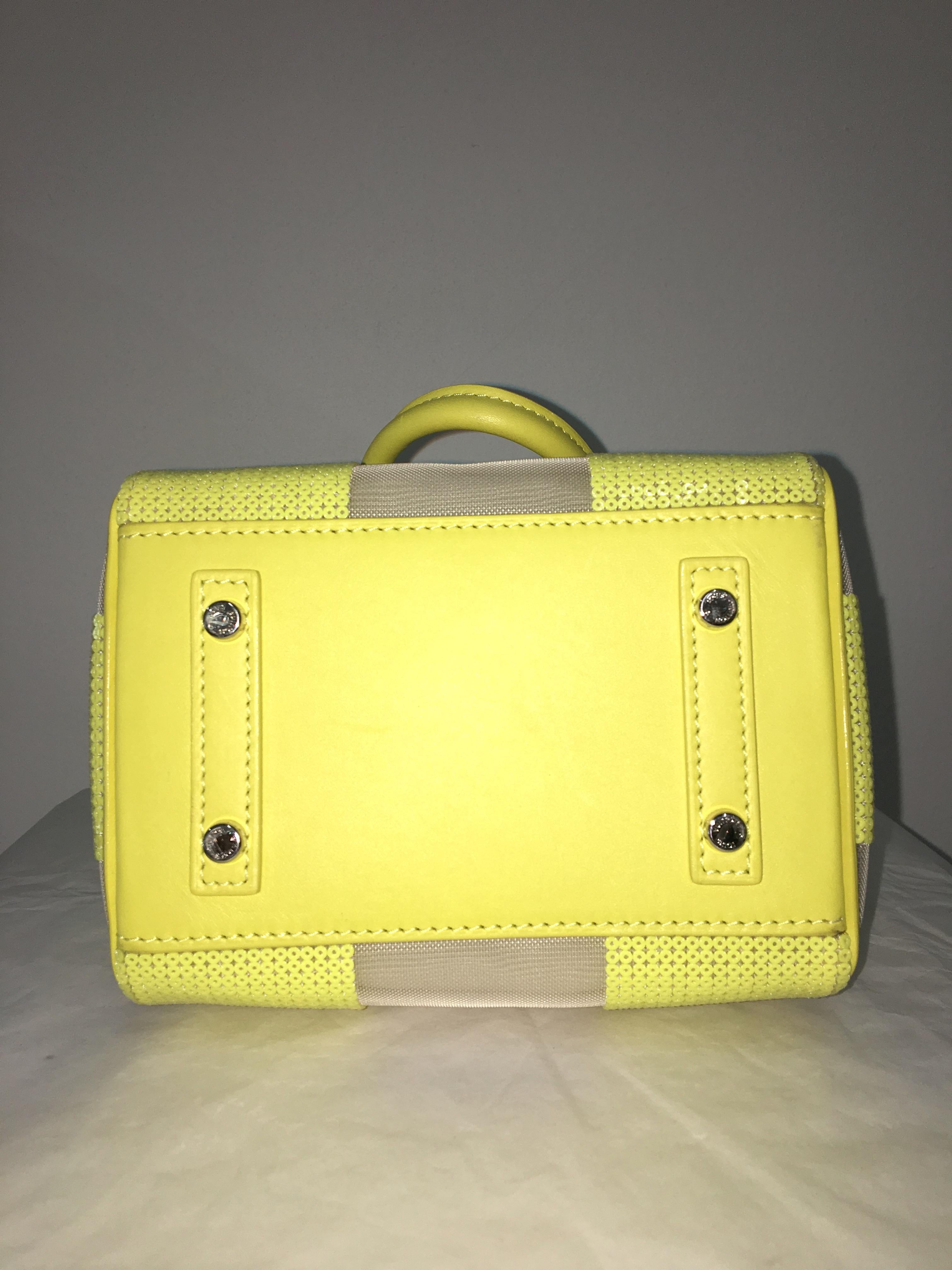 neon yellow louis vuitton bag