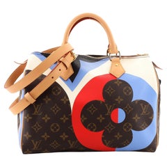 Louis VuittonSpeedy Bandouliere Bag Limited Edition Game On Monogram Canvas 30