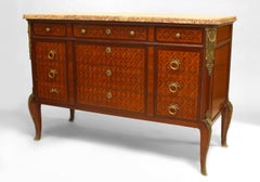 French Louis XVI Inlaid Commode