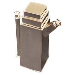 Louis W. Rice -Rare Skyscraper Design Cocktail Shaker