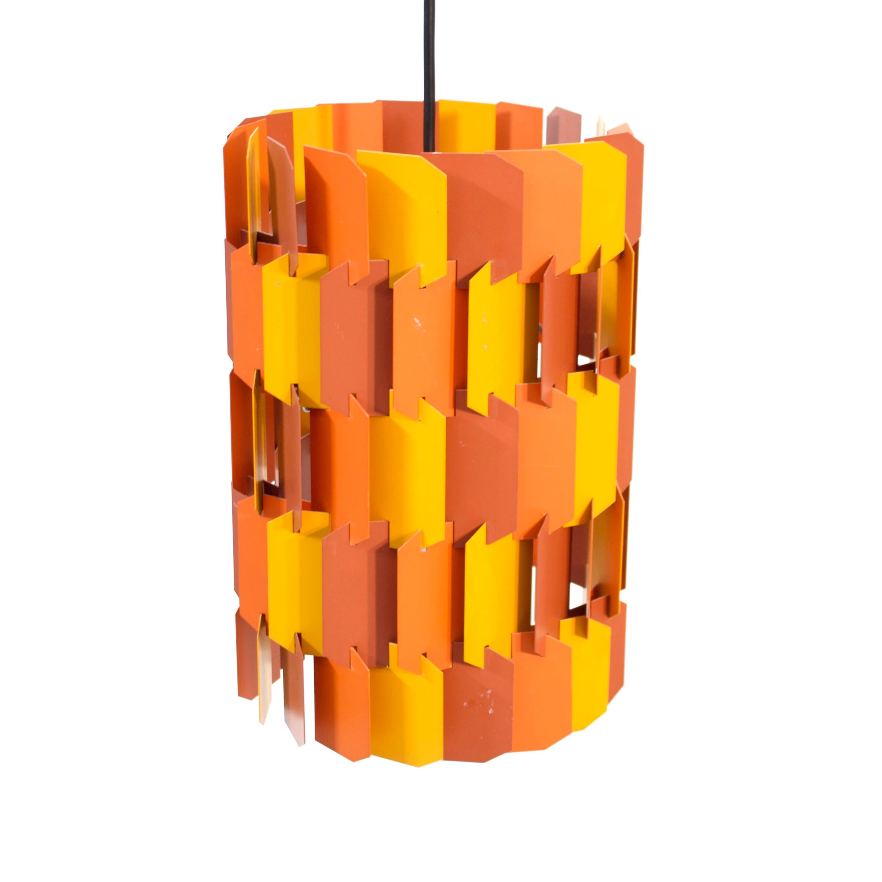 Scandinavo moderno Louis Weisdorf, Lampada da soffitto Facet per Lyfa, Danimarca, anni '60 in vendita