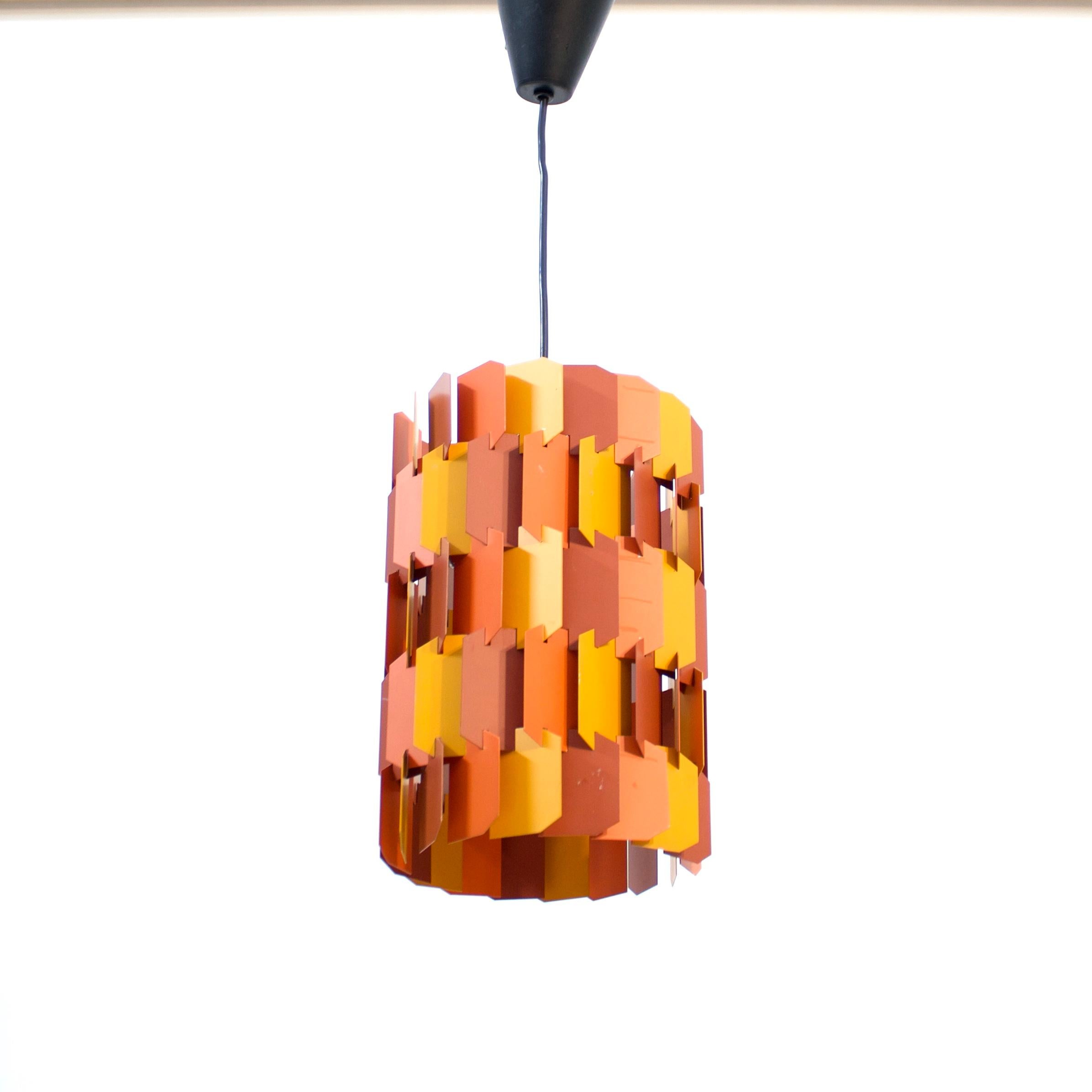 Louis Weisdorf, Lampada da soffitto Facet per Lyfa, Danimarca, anni '60 in vendita 1