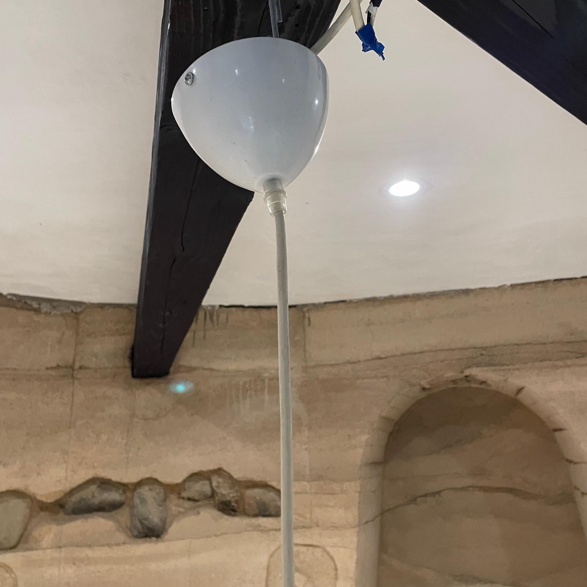 1960s Denmark Konkylie Concentric Ceiling PENDANT Lamp Louis WEISDORF Lyfa 5