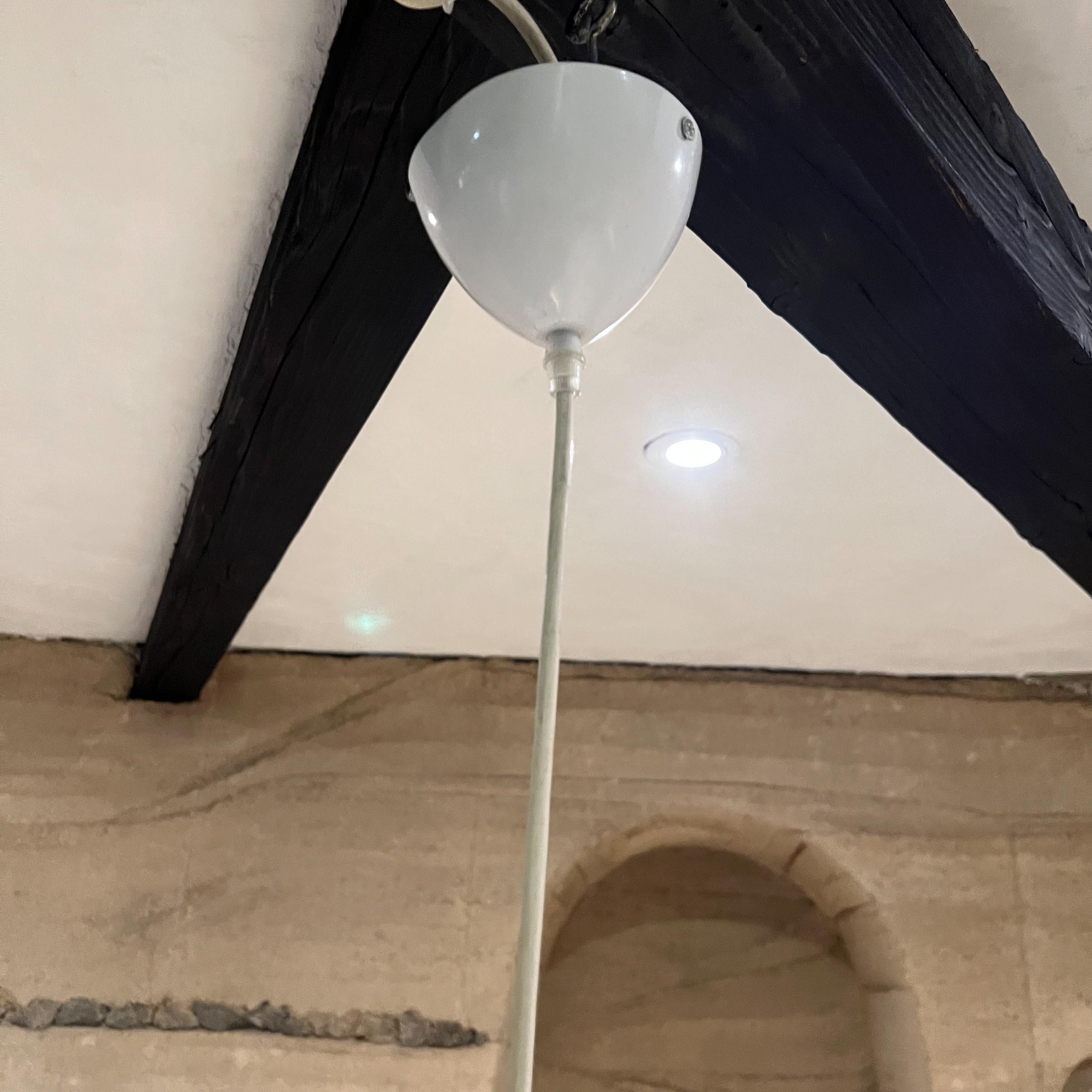 1960s Denmark Konkylie Concentric Ceiling PENDANT Lamp Louis WEISDORF Lyfa 8