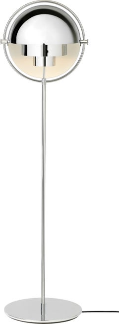 Louis Weisdorf Lampadaire Multi-Lite Chrome pour GUBI