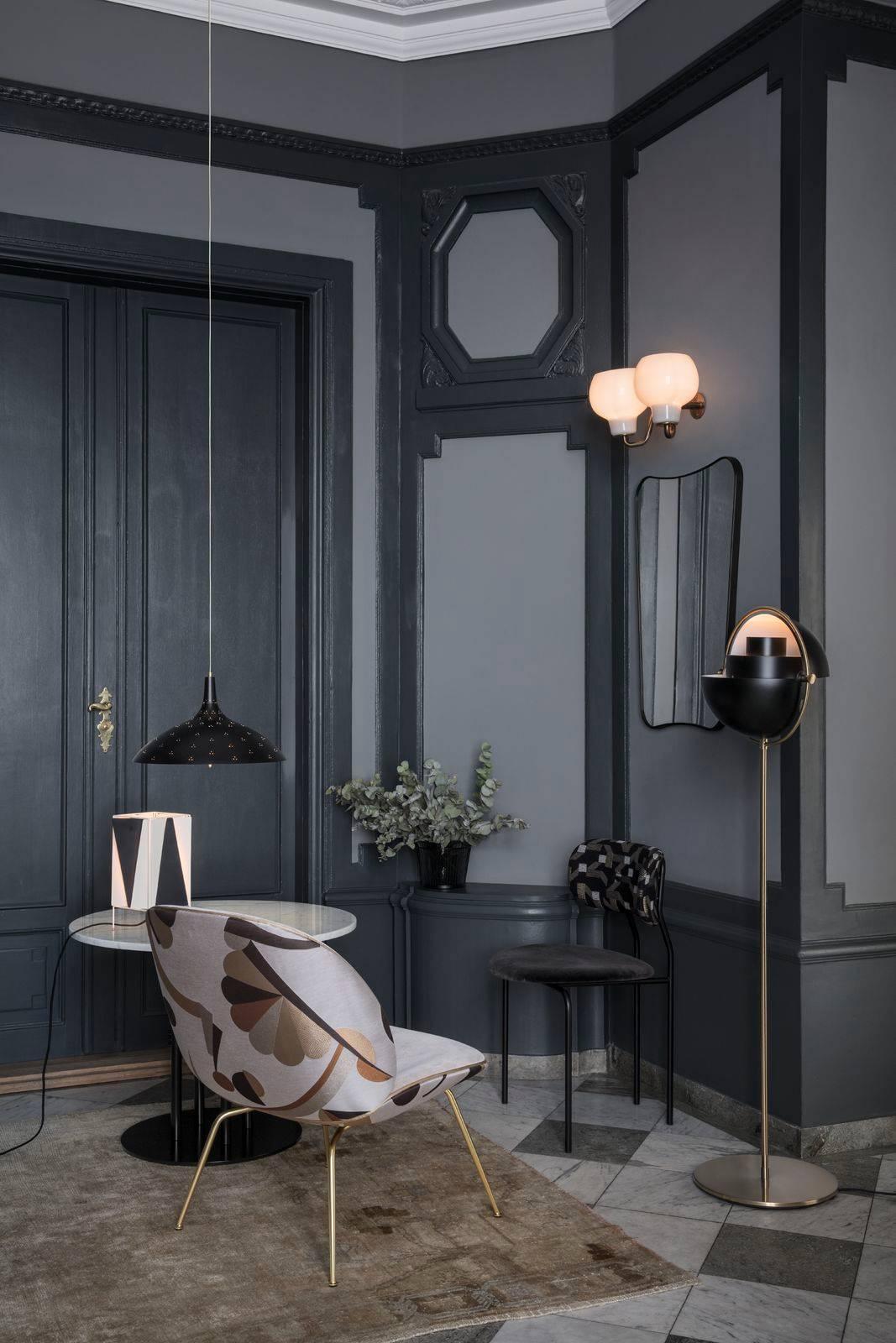 Louis Weisdorf 'Multi-Lite' Floor Lamp in Chrome for GUBI For Sale 5