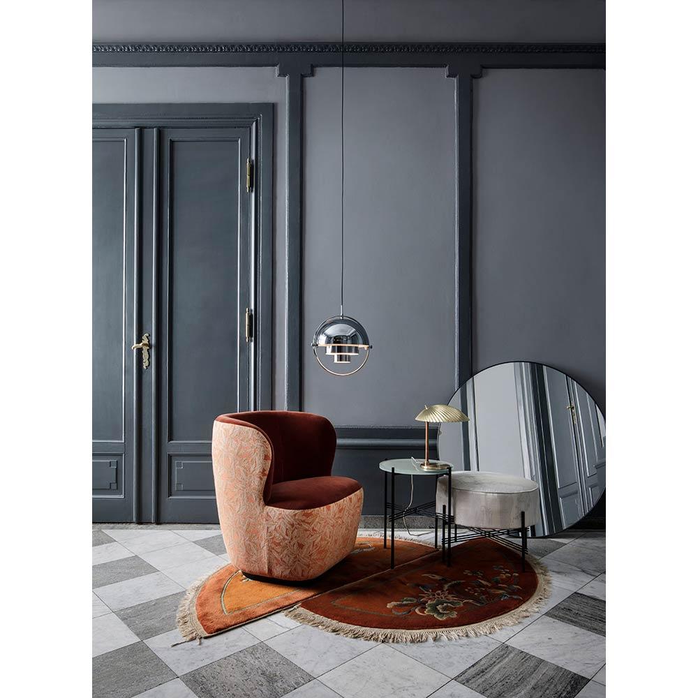 Louis Weisdorf Multi-Lite Pendelleuchte Messing Schwarz Seidenmatt Ø22.5 cm für GUBI im Zustand „Neu“ im Angebot in New York, NY