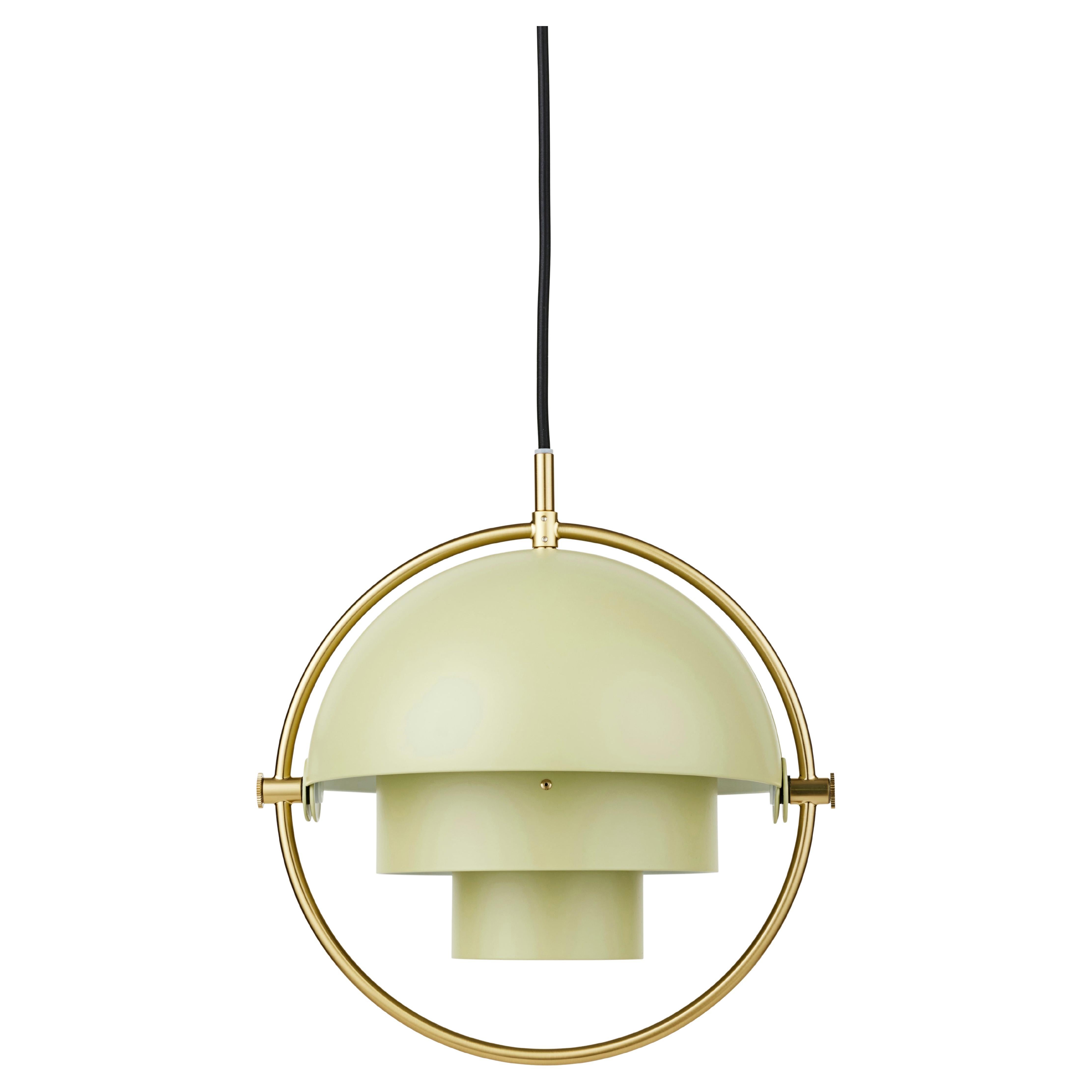 Louis Weisdorf Multi-Lite Pendant Brass Desert Sage for Ø22.5 cm GUBI