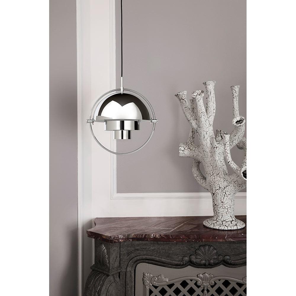 Danese Louis Weisdorf Ciondolo Multi-Lite Cromo per Ø22,5 cm Gubi in vendita