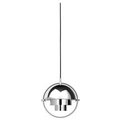 Colgante Louis Weisdorf Multi-Lite Cromo para GUBI Ø22,5 cm