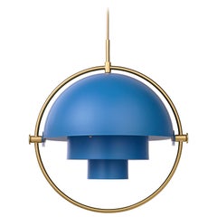 Louis Weisdorf 'Multi-Lite' Pendant Lamp in Blue for GUBI