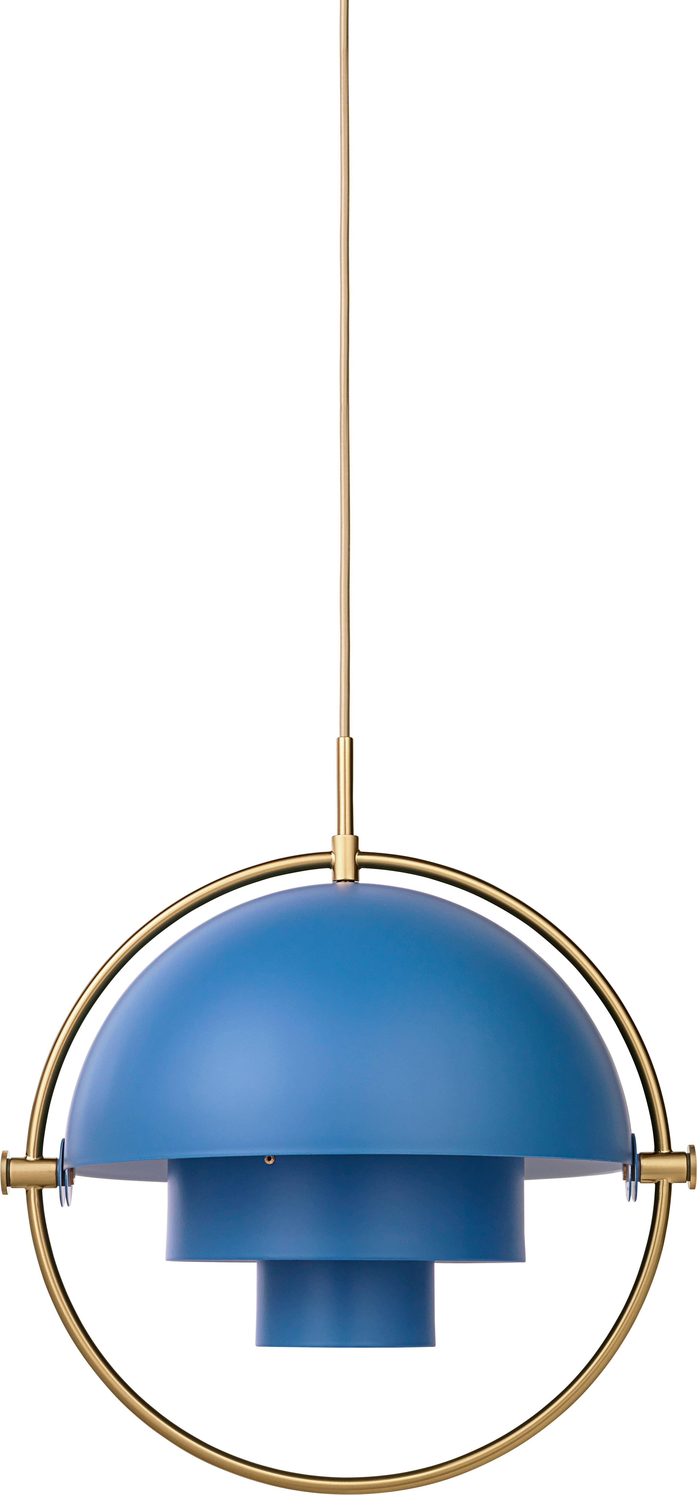 Louis Weisdorf 'Multi-Lite' Pendant Lamp in Brass In New Condition For Sale In Glendale, CA