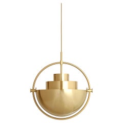 Louis Weisdorf Multi-Lite Pendant Shiny Brass Ø32 cm for GUBI