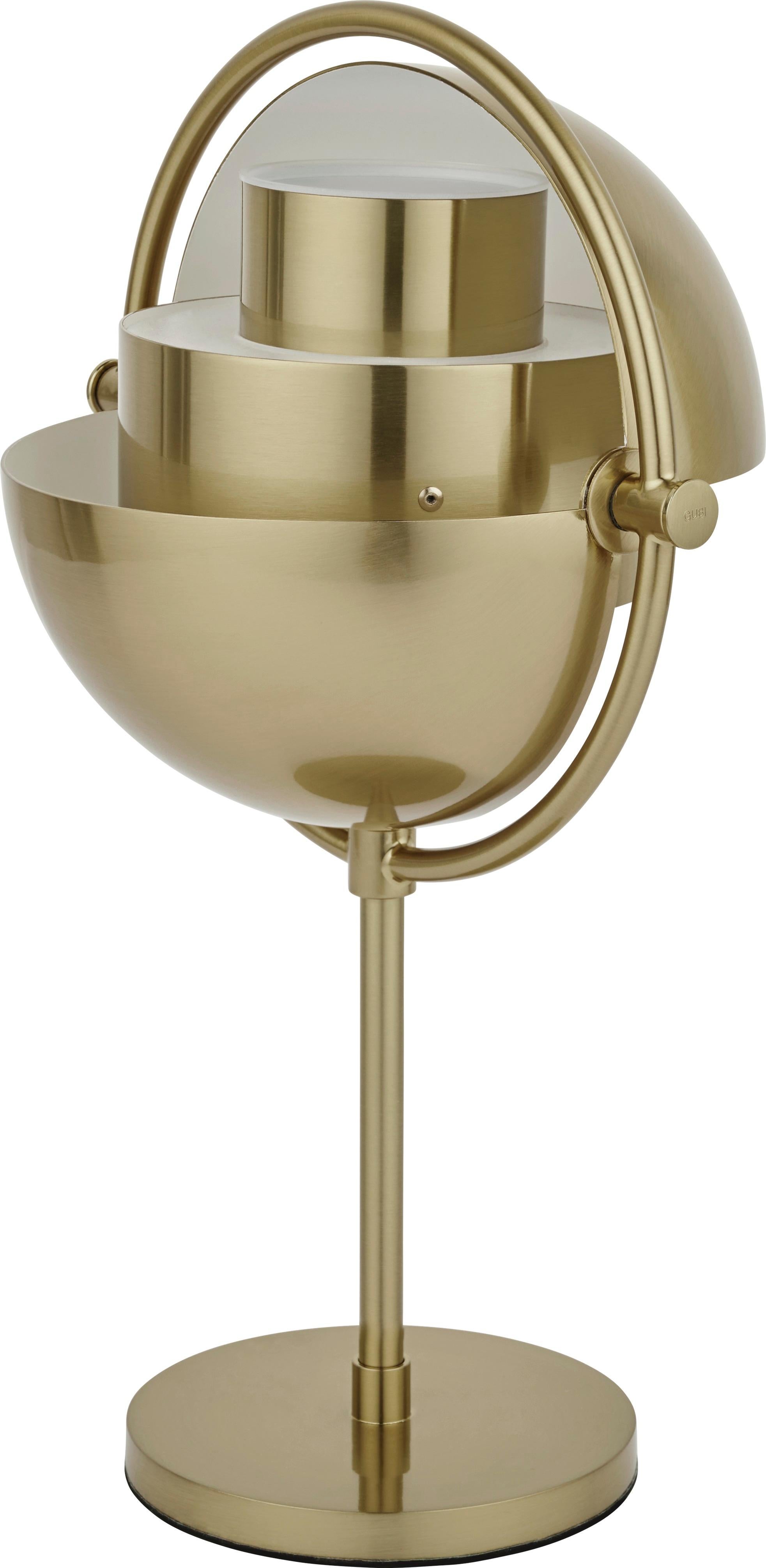 Louis Weisdorf 'Multi-Lite' Portable Table Lamp in Brass For Sale 10