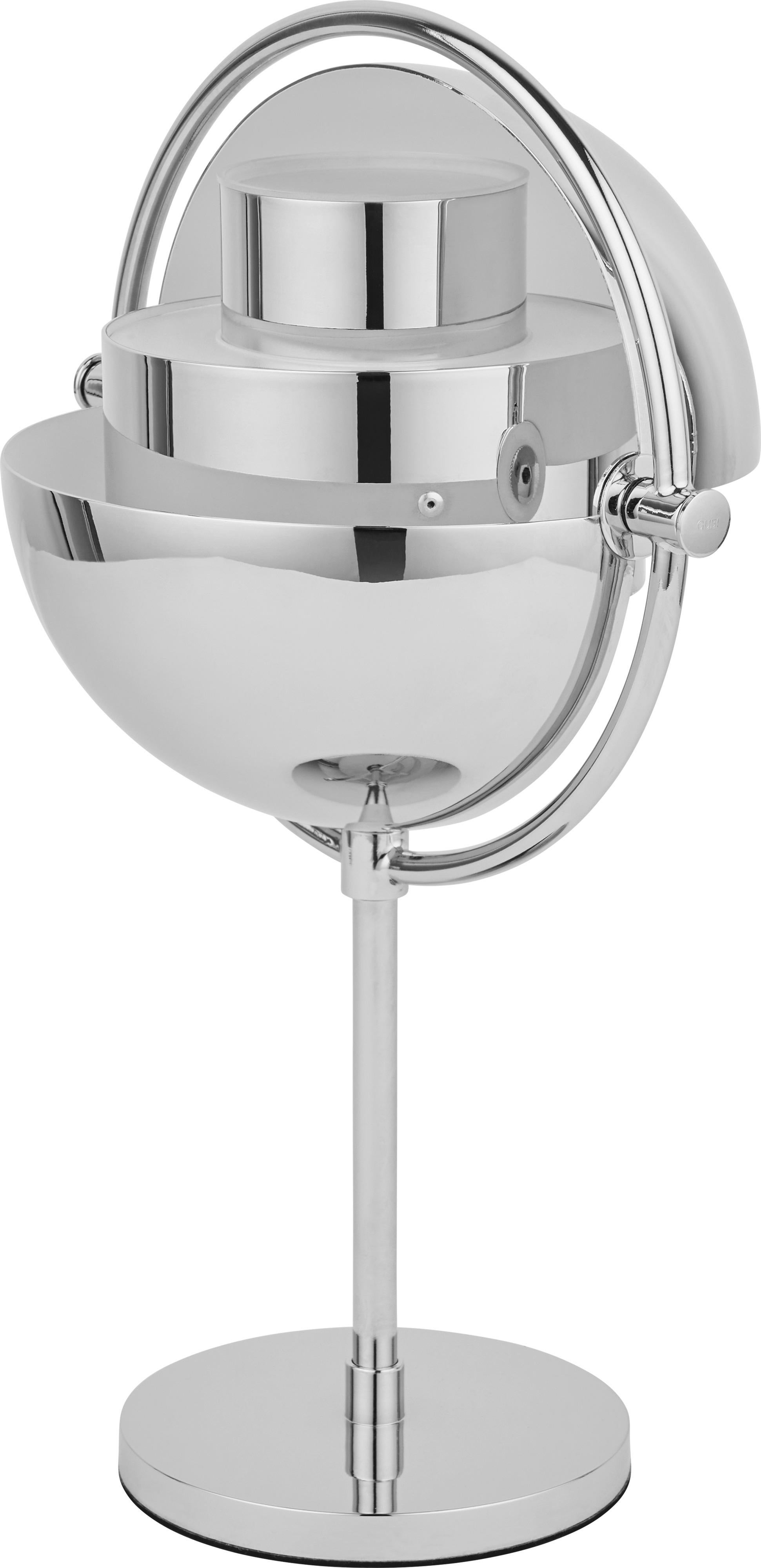 Louis Weisdorf 'Multi-Lite' Portable Table Lamp in Chrome For Sale 4