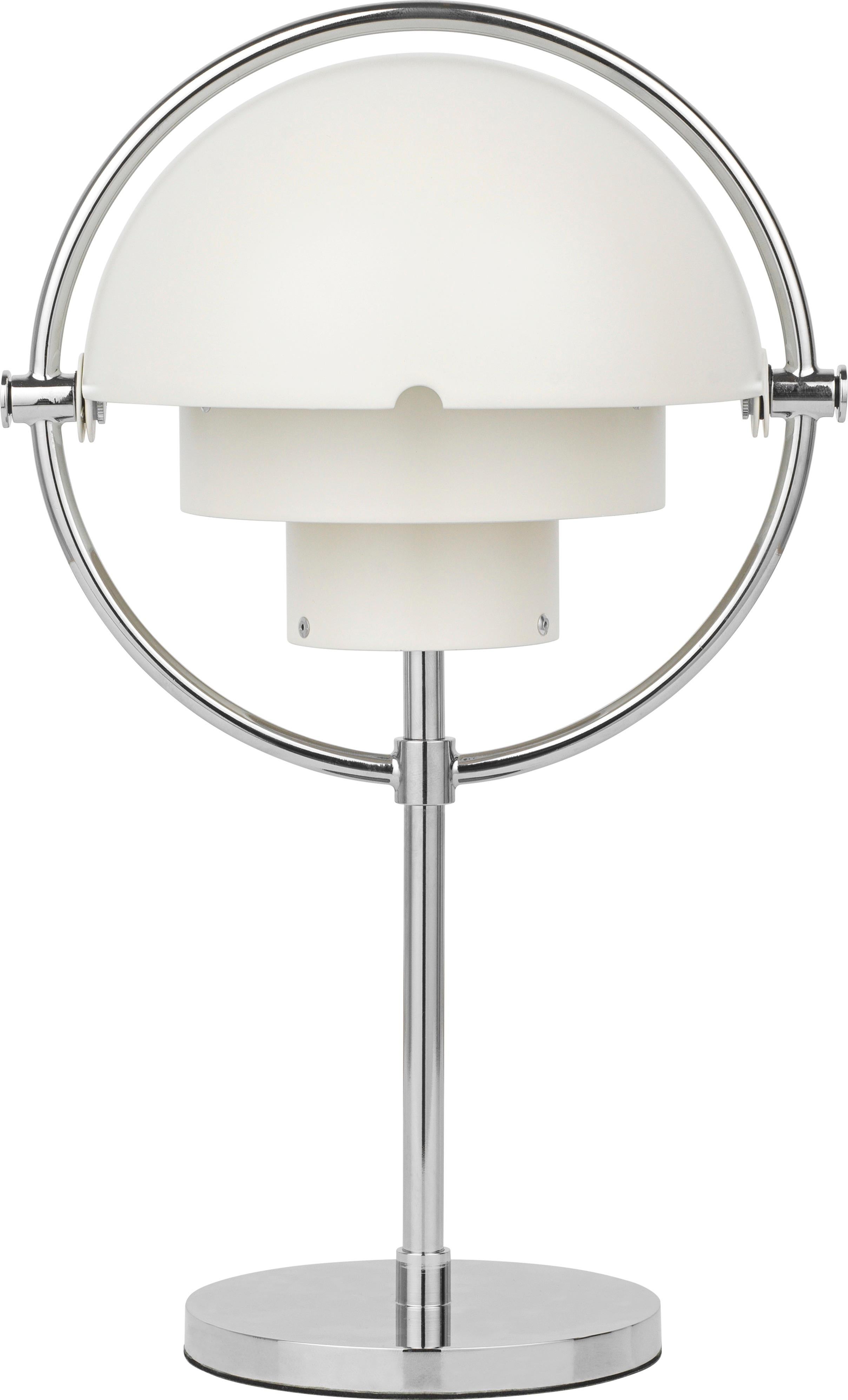Louis Weisdorf 'Multi-Lite' Portable Table Lamp in White For Sale 3